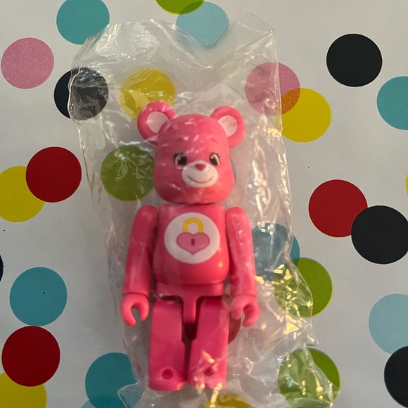 Secret Bear CareBear Be@rbrick 100% 20th series 43 pink /unopened - Picture 2 of 6